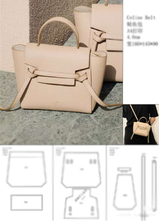 Leather tote development