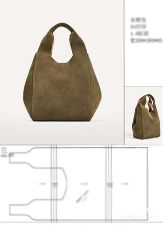 Leather tote development