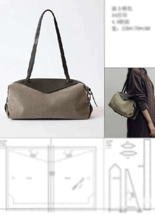 Leather tote development