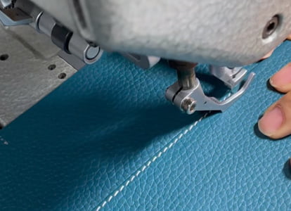 Leather tote development